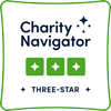 Charity Navigator 3 Star Rating Badge
